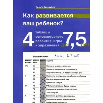 Как развивается ваш ребенок? 5-е издание. Зиннхубер Х.