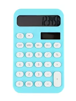 Калькулятор настольный 12-разрядный КК-968, бирюзовый