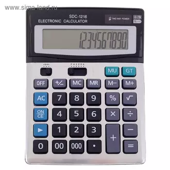 Калькулятор настольный, 16-разрядный, SDC - 1216