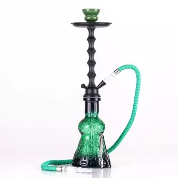 Кальян в сборе для курения «Дублин», 52 см, зеленый