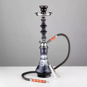 Кальян «Мосба», 51 см, 1 трубка, черный