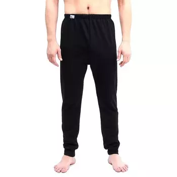 Кальсоны мужские, цвет чёрный, р. 52, рост 176 см