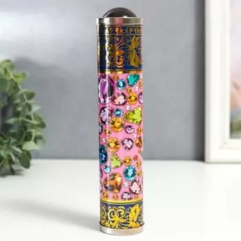 Калейдоскоп сувенирный "Самоцветы" тиснение 19х4х4 см