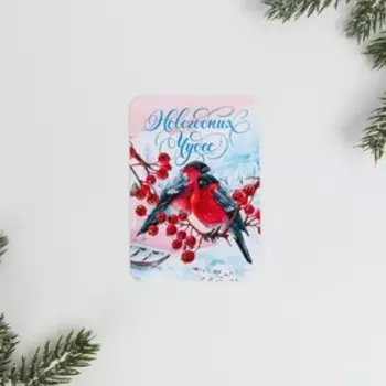 Календарь карманный «Новогодних чудес», 7 х 10 см