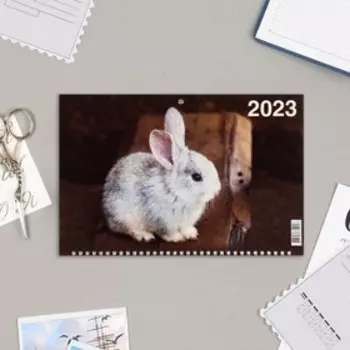 Календарь квартальный, трио "Символ Года - 13" 2023 год, 31х69см