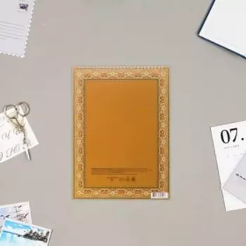 Календарь на ригеле "Спас Вседержитель" тиснение, 24х33см