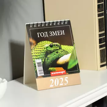 Календарь настольный, домик «Символ года 2025», 1410 см