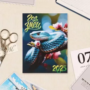 Календарь отрывной на магните, 2025 год, 9.513 см