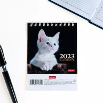 Календарь перекидной настольный, домик "Символ года" 10х10 см, 2023 год