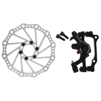 Калипер механический задний, с диском 180 мм