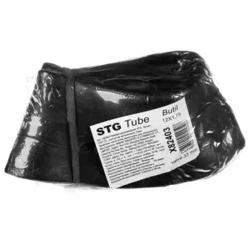Камера велосипедная STG, бутил,12Х1,75 , изогнутый автониппель 33 мм
