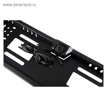 Камера заднего вида Interpower IP-616 HD, рамка под номерной знак