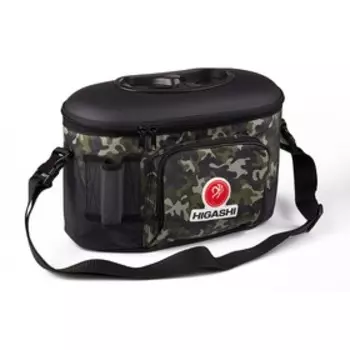 Кан рыболовный HIGASHI Live bait box, 7.5 л, камуфляж, 03788_424