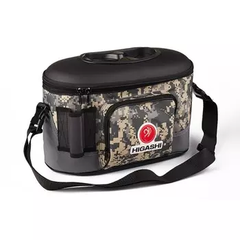 Кан рыболовный HIGASHI Live bait box, 7.5 л, камуфляж, 03788_925