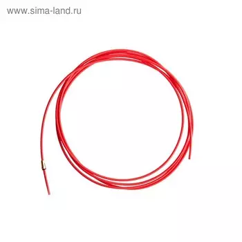 Канал подающий Optima XL126.0028, тефлоновый, красный, 5 м, d=1-1.2 мм