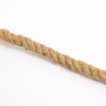 Канат пеньковый кручёный 12 мм (10 м)