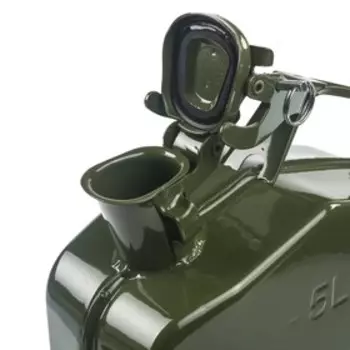 Канистра для бензина, 5 л., металлическая