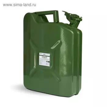 Канистра для топлива AVS VJM-10, металлическая, вертикальная, 10 л