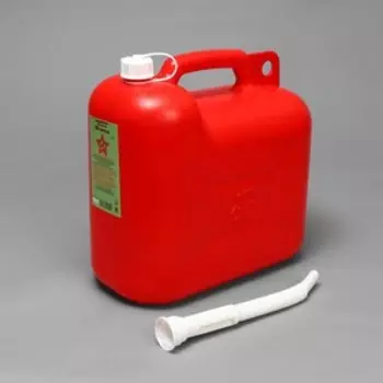Канистра ГСМ «Звезда», 20 л, с заливным устройством, крышка МИКС