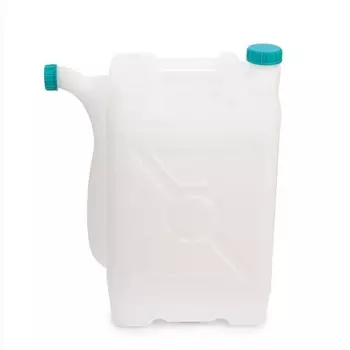 Канистра пищевая, 25 л, со сливом, белая