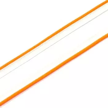 Кант декоративный, ширина 1 см, цвет оранжевый