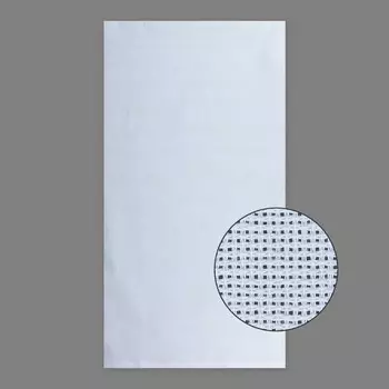 Канва для вышивания №14, 40 150 см, цвет белый