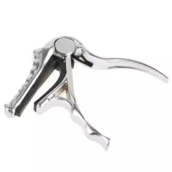 Каподастр для акустической гитары Alice A007G/PC крокодил, хром