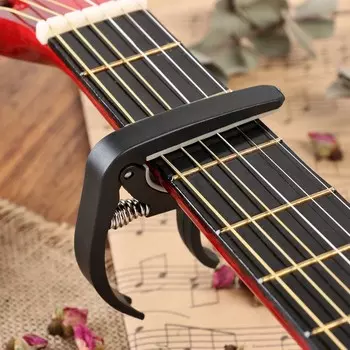Каподастр для гитары, зажим для трун Music Life