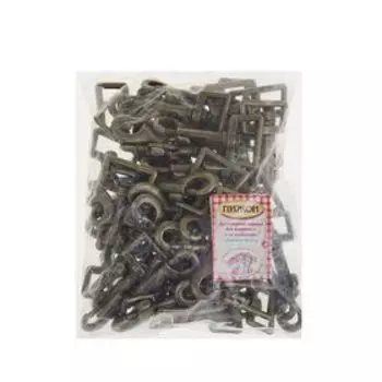 Карабин с основанием-трапецией, 6.5 см