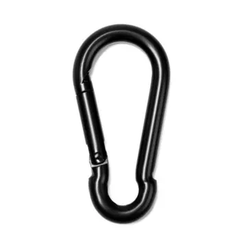 Карабин ТУНДРА krep, DIN5299С, 10100 мм, черный, 1 шт.