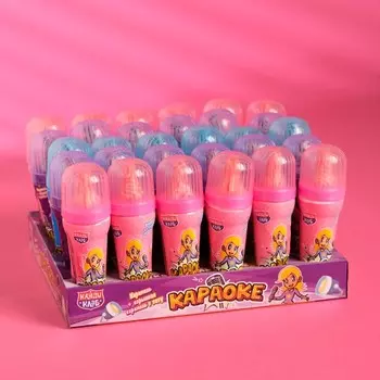 Карамель "Караоке" со взрывной карамелью и татуировкой, 6 г