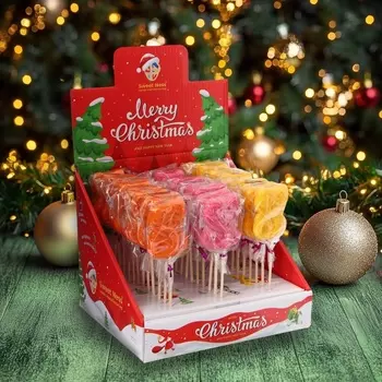 Новый год. Карамель леденцовая фигурная Sweet Ness "Символ года 2025", 30 г