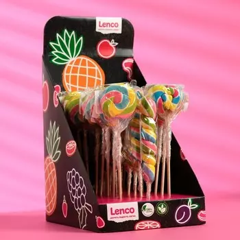 Карамель леденцовая Lenco, «Микс №4» со вкусом маракуя, 20 г