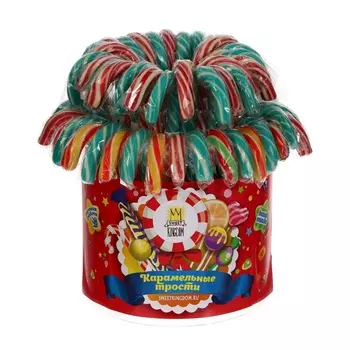 Новый год. Карамель леденцовая "Трость", 25 г