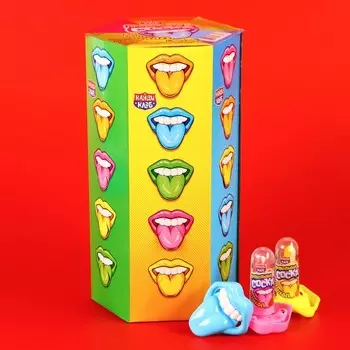 Карамель леденцовая «Прикольная соска», с языком, 3.5 г