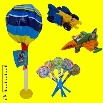Карамель леденцовая с игрушкой "Турбо Boy", 60 г