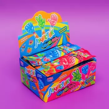 Карамель на неоновой палочке "Лучистик ЦУ Е ФА" 8 г