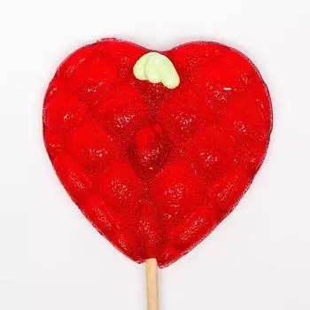 Карамель на палочке «Клубничка», 40 г