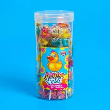 Карамель на палочке "ЛОЛЛИ УТКА", 15 г