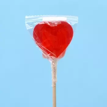 Карамель на палочке "Сердечко", 12 г