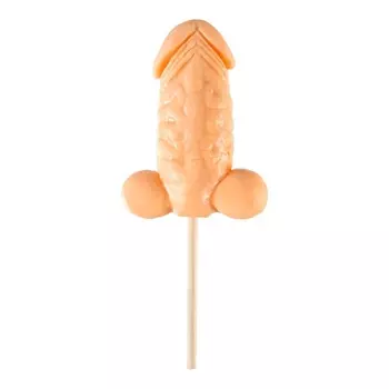 Карамель на палочке "Влечение" мини оранжевый, (18+), 90 г