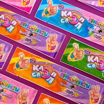 Карамель взрывная с татуировкой «Приколисты. Клэп Слэп браслет» ассорти, 1 г
