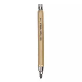 Карандаш цанговый 5.6 мм Koh-I-Noor 5340 Versatil, металл/пластик, золотой корпус