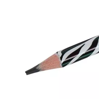 Карандаш чернографитный 3 мм ArtGraphix. Fun "Зебра", НВ, трёхгранный, пластиковый корпус