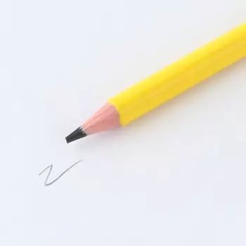 Карандаш простой чернографитный НВ с ластиком PROвыбор «Градиент»