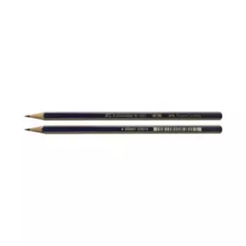 Карандаш чёрнографитный Faber-Castell GOLDFABER 1222 B, шестигранный, цена за 1 штуку