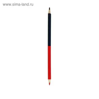 Карандаш Calligrata цветной, двусторонний, красный/синий