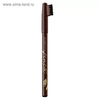 Карандаш для бровей Eveline Eyebrow Pencil, тон soft brown