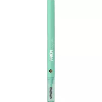 Карандаш для бровей Love Generation Frida, автоматический, тон 01 светло-коричневый, 0.15 г