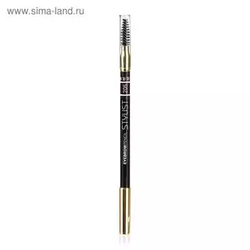 Карандаш для бровей TF Eyebrow Pencil Stylist со щёточкой, тон №205 коричневый